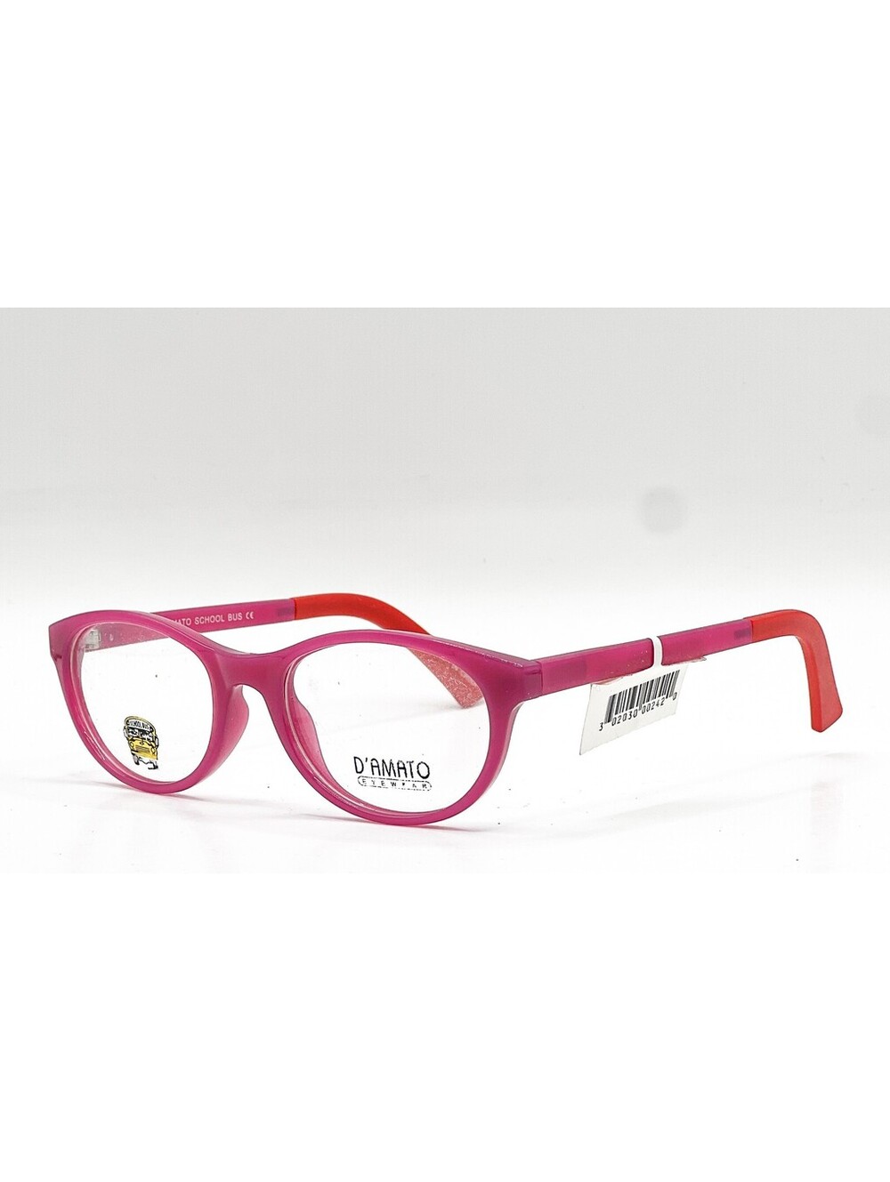 D'Amato Eyewear Dk242 Pink Authentic Eyeglasses 43-15-120